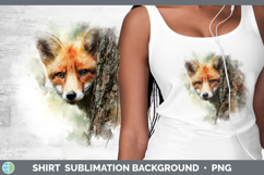GorgeousWoodland Tree Peek Shirt design.