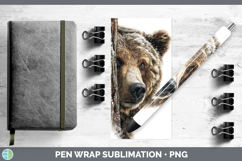 GorgeousWoodland Tree Peek Pen Wrap design.