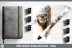 GorgeousWoodland Tree Peek Pen Wrap design.