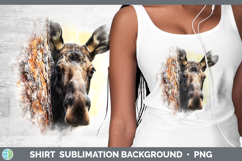 GorgeousWoodland Tree Peek Shirt design.
