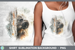 GorgeousWoodland Tree Peek Shirt design.