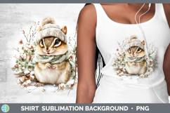 GorgeousWoodland Winter Knit Hat Shirt design.