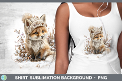 GorgeousWoodland Winter Knit Hat Shirt design.