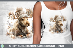 GorgeousWoodland Winter Knit Hat Shirt design.