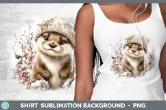 GorgeousWoodland Winter Knit Hat Shirt design.