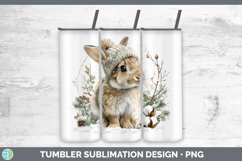 GorgeousWoodland Winter Knit Hat Tumbler design.