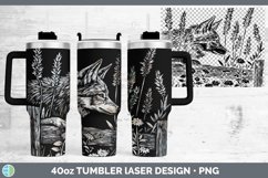 GorgeousWoodland Laser 40oz Tumbler design.