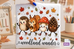 Woodland Wonder Autumn Friends PNG Product Image 1