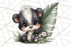 Woodland Clipart, Forest Animals, Fairy Tale Clipart Png Product Image 3