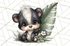 Woodland Clipart, Forest Animals, Fairy Tale Clipart Png Product Image 3