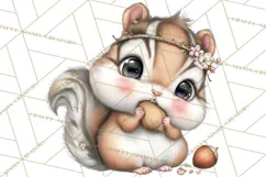 Woodland Clipart, Forest Animals, Fairy Tale Clipart Png Product Image 4