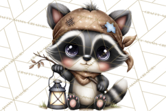 Woodland Clipart, Forest Animals, Fairy Tale Clipart Png Product Image 5