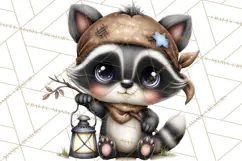 Woodland Clipart, Forest Animals, Fairy Tale Clipart Png Product Image 5