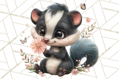 Woodland Clipart, Forest Animals, Fairy Tale Clipart Png Product Image 5