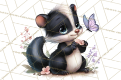 Woodland Clipart, Forest Animals, Fairy Tale Clipart Png Product Image 2