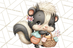 Woodland Clipart, Forest Animals, Fairy Tale Clipart Png Product Image 3