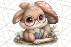 Woodland Clipart, Forest Animals, Fairy Tale Clipart Png Product Image 3