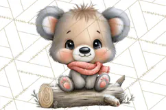 Woodland Clipart, Forest Animals, Fairy Tale Clipart Png Product Image 3