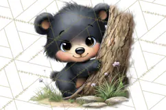 Woodland Clipart, Forest Animals, Fairy Tale Clipart Png Product Image 4