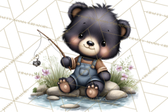 Woodland Clipart, Forest Animals, Fairy Tale Clipart Png Product Image 5