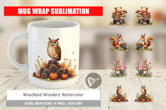 Woodland Wonders Mug Wrap Product Image 1