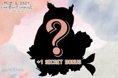 Mom&amp;Baby Woodland Animals Watercolor Clipart - 11 Variations Product Image 14