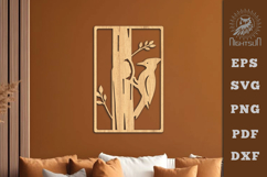 Woodpecker Lasercut Wall Decor Product Image 1
