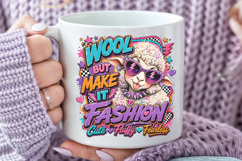 Wool But Make It Fashion PNG, Cute Sheep Sublimation Product Image 4