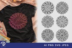 Kind Words Circle Mandala - Circle Words Mandala Product Image 1