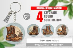 Keychain Boots Vintage Product Image 1