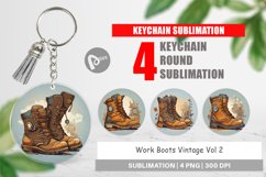 Keychain Boots Vintage Product Image 1