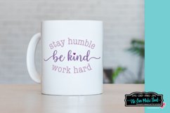 Work Hard Be Kind SVG Product Image 1