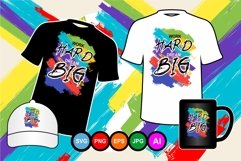WORK HARD DREAM BIG SVG Product Image 1