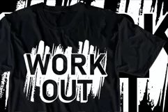 Workout SVG, Motivational Quotes, Fitness Slogan T shirt Product Image 1