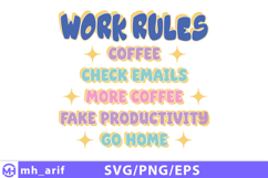Sarcastic Office Funny Quote SVG PNG T-shirt design Product Image 1