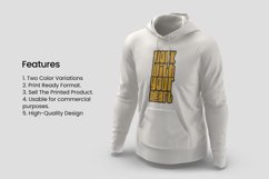 Work With Your Heart Typography T-shirt Design