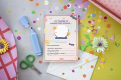 I Love My Teacher Workbook Canva Template Product Image 5