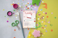 I Love My Teacher Workbook Canva Template Product Image 4