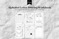 Alphabet Letter Tracing Workbook Canva Template Product Image 2