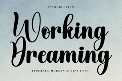 Working Dreaming Product Image 1