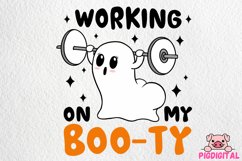 Funny Halloween Ghost, Spooky Season Svg, Halloween Svg Product Image 1