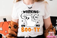 Funny Halloween Ghost, Spooky Season Svg, Halloween Svg Product Image 2