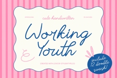 Working Youth - Cute Handwritten Product Image 1
