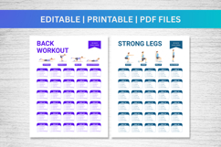 Printable 30 Day Workout Challenge Bundle Product Image 8