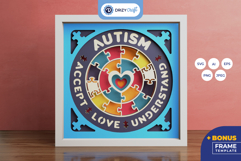 Accept, Love and Understand 3D SVG Product Image 1