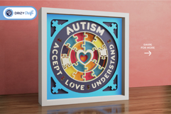 Accept, Love and Understand 3D SVG Product Image 2