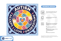 Accept, Love and Understand 3D SVG Product Image 4