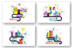 10 World Habitat Day Illustration Product Image 2
