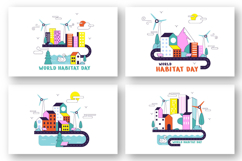 10 World Habitat Day Illustration Product Image 3