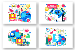 11 World Health Day Illustration Product Image 3